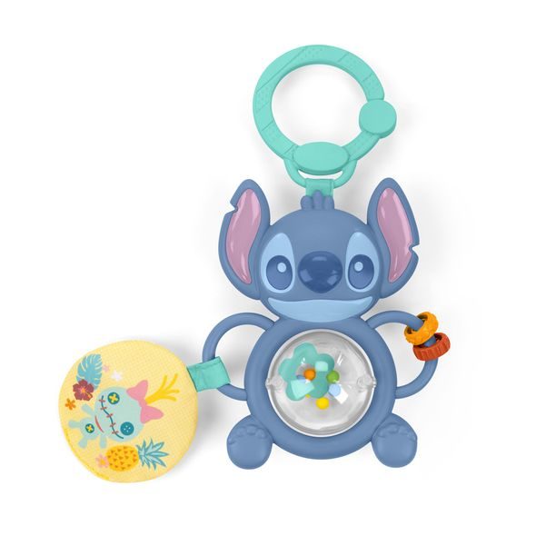 BRIGHT STARTS HRAČKA NA C KROUŽKU SENZORICKÁ STITCH TUMMY TUMBLE™ 0M+ - SENZORICKÉ HRAČKY - PRO DĚTI