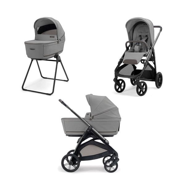 KOČÁREK INGLESINA APTICA DUO 2V1 2026 CRYSTAL GREY - DVOJKOMBINACE - KOČÁRKY A PŘÍSLUŠENSTVÍ
