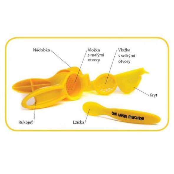 JACKSON BEAZELEY LTD. LIS NA POKRM WEAN MACHINE - MISKY, TALÍŘKY A PODLOŽKY - KRMENÍ