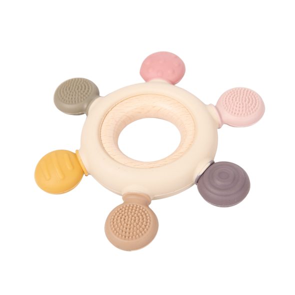 BO JUNGLE SILIKONOVÉ KOUSÁTKO B-MULTI-SENSORY RING - KOUSÁTKA - PRO DĚTI