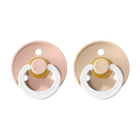 BIBS COLOUR DUDLÍKY Z PŘÍRODNÍHO KAUČUKU 2KS VEL.3 - ŠIDÍTKA A DOPLŇKY - KRMENÍ