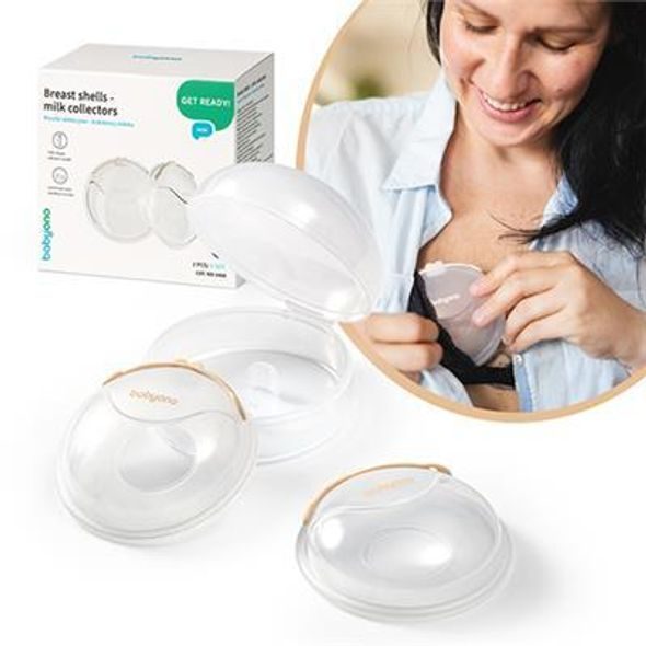 BABYONO SBĚRAČE MATEŘSKÉHO MLÉKA 2KS - ODSÁVAČKY MATEŘSKÉHO MLÉKA - KRMENÍ