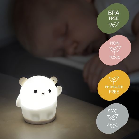 ZOPA SILIKONOVÉ ZÁVĚSNÉ LED SVĚTÝLKO - NOČNÍ SVĚTLA - SPINKÁNÍ