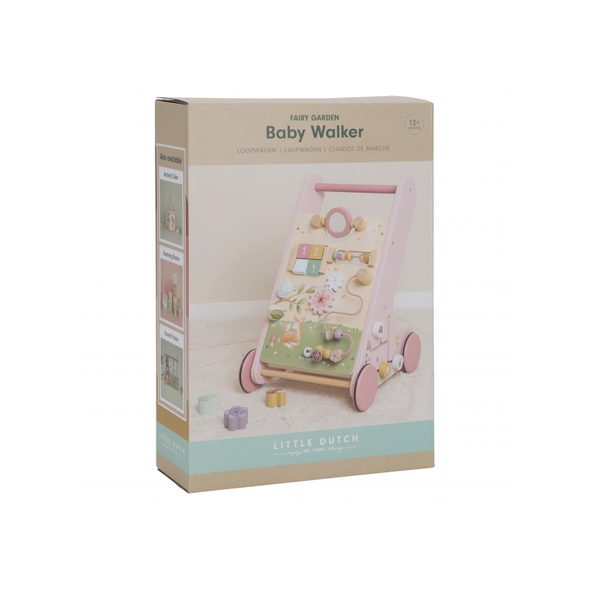 LITTLE DUTCH CHODÍTKO S AKTIVITAMI DŘEVĚNÉ FAIRY GARDEN - CHODÍTKA - PRO DĚTI