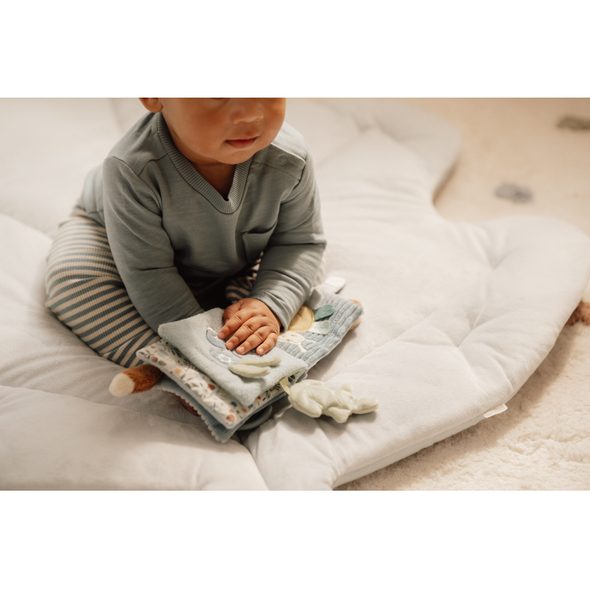 LITTLE DUTCH ZÁVĚSNÁ TEXTILNÍ KNÍŽKA S AKTIVITAMI FOREST FRIENDS - KNÍŽKY PRO NEJMENŠÍ - PRO DĚTI