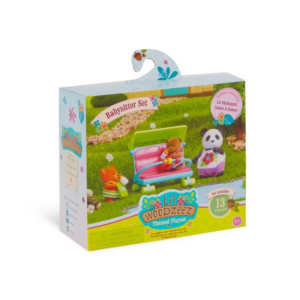 LI'L WOODZEEZ SADA NA BABYSITTING - DOPLŇKY PRO FIGURKY - PRO DĚTI