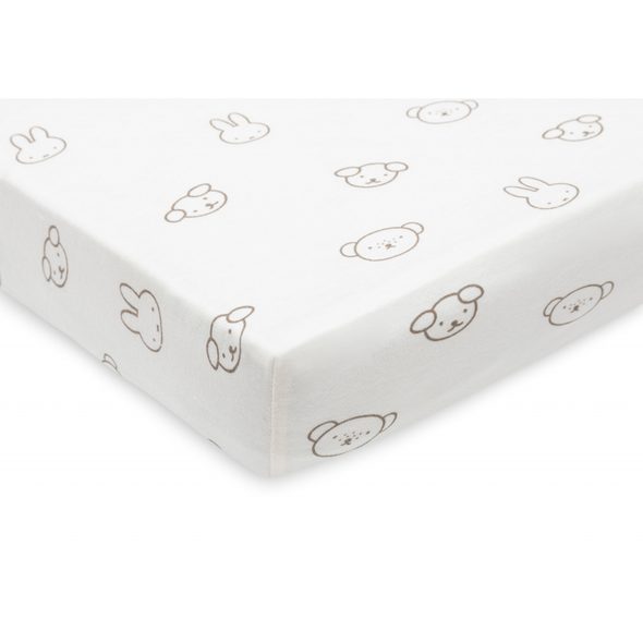 JOLLEIN PROSTĚRADLO NAPÍNACÍ 120X60 CM MIFFY & FRIENDS - PROSTĚRADLA - SPINKÁNÍ