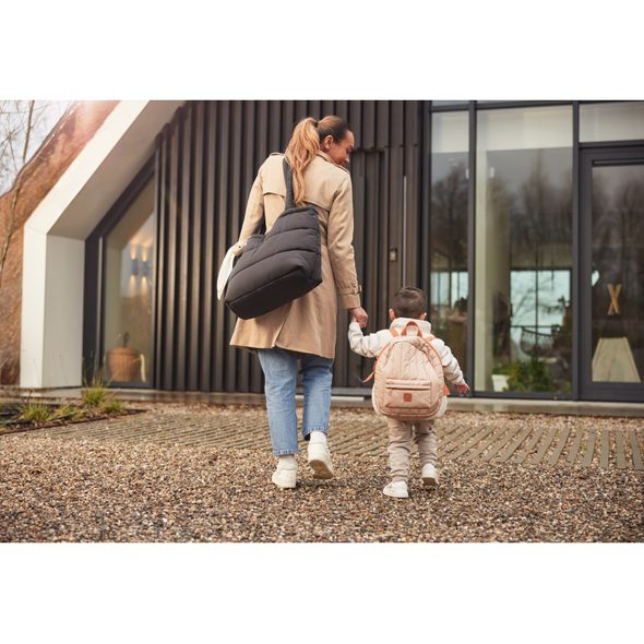 JOLLEIN PŘEBALOVACÍ TAŠKA PUFFED MOOS BLACK - PŘEBALOVACÍ TAŠKY - KOČÁRKY A PŘÍSLUŠENSTVÍ