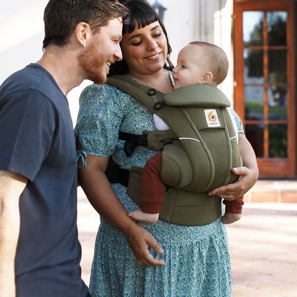 ERGOBABY OMNI BREEZE OLIVE GREEN - ERGONOMICKÁ NOSÍTKA - NOŠENÍ & SPORT