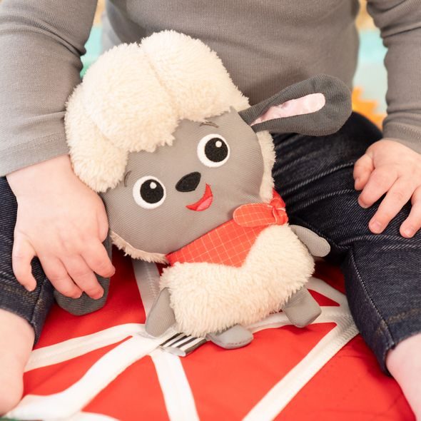BABY EINSTEIN DEKA NA HRANÍ PRO ROZVOJ MOTORIKY A SMYSLŮ HAPPY HARVEST™ TOUCH & FEEL, 0M+ - HRACÍ DEKY - PRO DĚTI