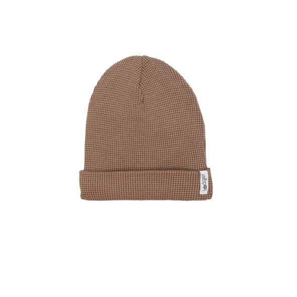 LODGER BEANIE CIUMBELLE BEIGE 0 - 6 MĚSÍCŮ - ČEPIČKY A KLOBOUČKY - PRO DĚTI