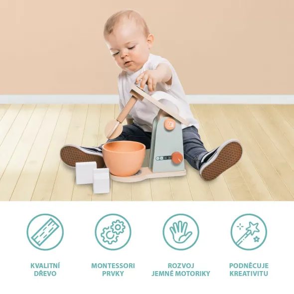 ZOPA DŘEVĚNÝ MIXÉR SET - JAKO MAMINKA - PRO DĚTI