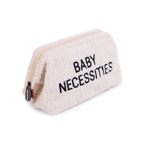 CHILDHOME TOALETNÍ TAŠKA BABY NECESSITIES TEDDY OFF WHITE - KOSMETICKÉ TAŠKY - PŘEBALOVÁNÍ