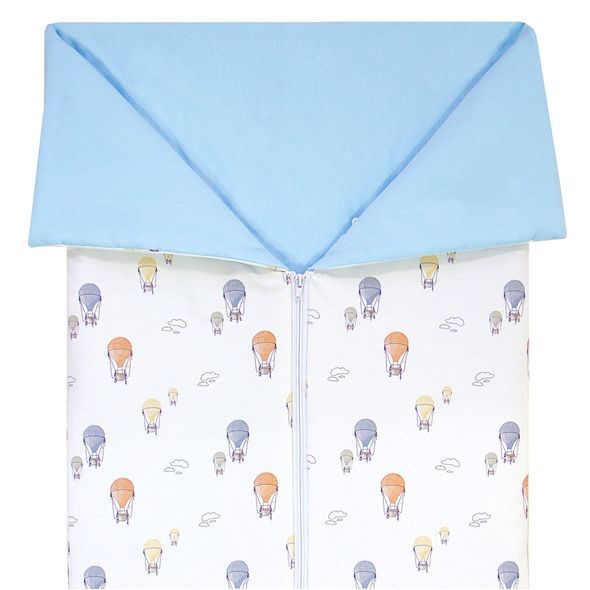 EMITEX FUSAK 2V1 BARY MAGIC SKY + BABY BLUE - FUSAKY DO KOČÁRKU - KOČÁRKY A PŘÍSLUŠENSTVÍ