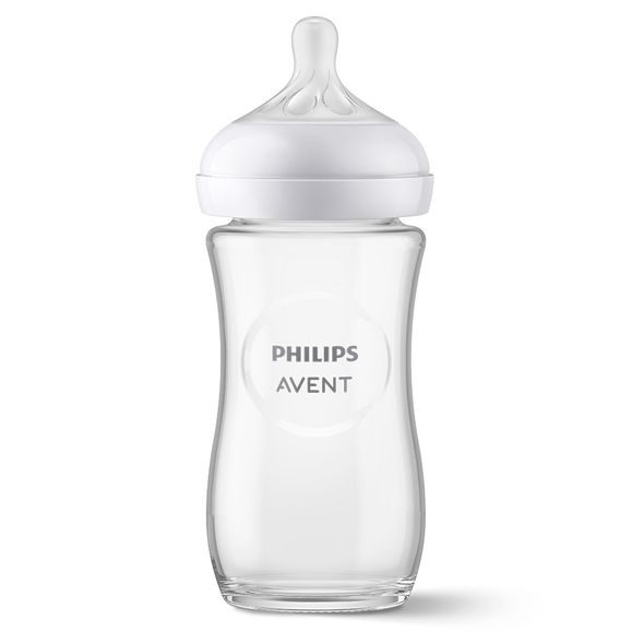 PHILIPS AVENT LÁHEV NATURAL RESPONSE SKLENĚNÁ 240 ML, 1M+ - KOJENECKÉ LAHVE - KRMENÍ