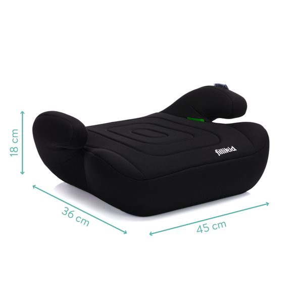 FILLIKID PODSEDÁK BASIC BLACK - AUTOSEDAČKY 15-36KG - AUTOSEDAČKY A PŘÍSLUŠENSTVÍ