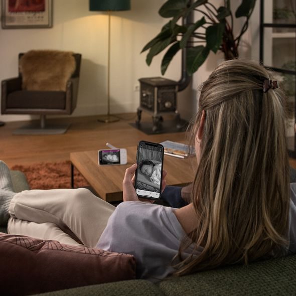 PHILIPS AVENT CHŮVIČKA DĚTSKÁ VIDEO CHYTRÁ SCD953/26 - ELEKTRONICKÉ CHŮVIČKY - SPINKÁNÍ