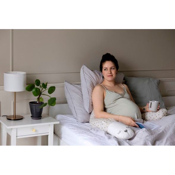 VINTER & BLOOM MEADOW MANTINEL A KOJÍCÍ POLŠTÁŘ SOFT SAND - KOJÍCÍ POLŠTÁŘE - KRMENÍ