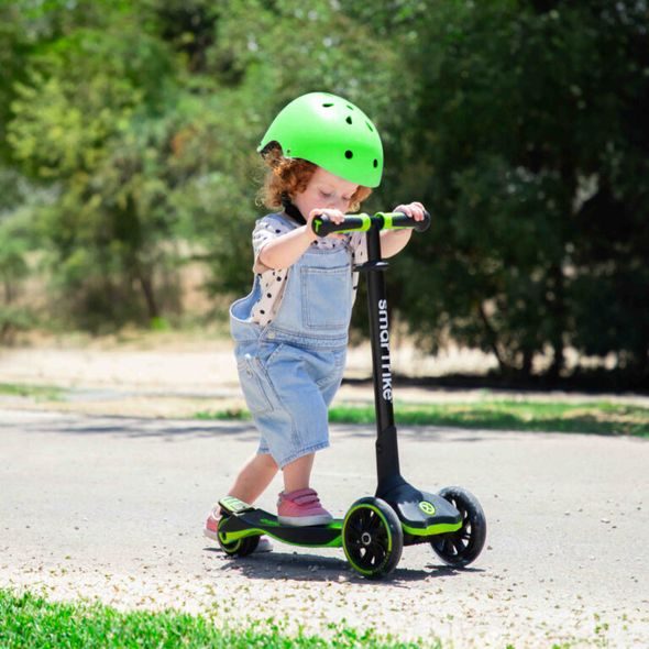 SMARTRIKE XTEND SCOOTER LIME - DĚTSKÉ KOLOBĚŽKY - NOŠENÍ & SPORT