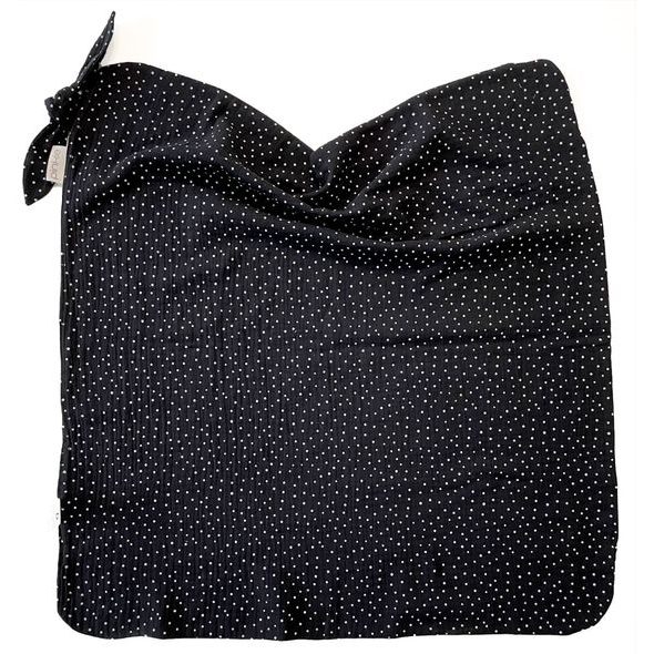 PINKIE LETNÍ DEKA PINKIE MUSLIN BLACK DOTS - ŽÍNKY A HOUBIČKY - KOUPÁNÍ A ZDRAVÍ