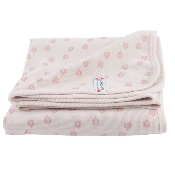 LODGER DREAMER NEWBORN RIB TAN 100 X 100 CM - DĚTSKÉ DEKY PRO MIMINKA - SPINKÁNÍ