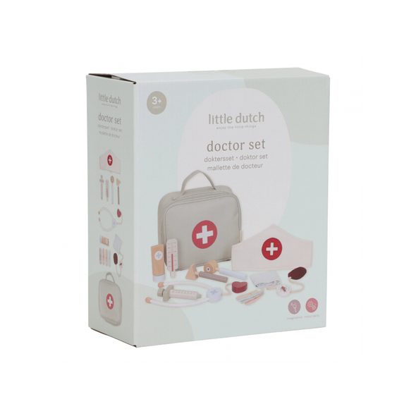 LITTLE DUTCH DOKTORSKÝ SET GREEN - LITTLE DUTCH - PRO DĚTI