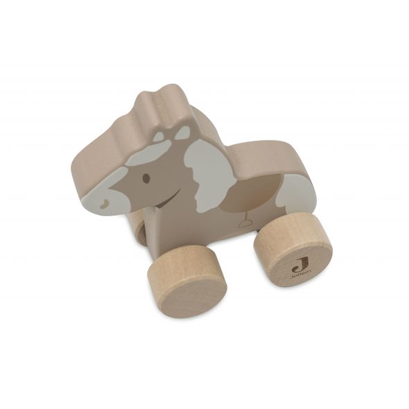 JOLLEIN KŮŇ NA KOLEČKÁCH DŘEVĚNÝ NOSTALGIC RIDE - AUTÍČKA A JEZDÍCÍ - PRO DĚTI