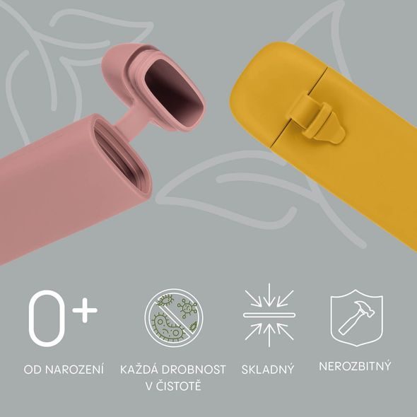 ZOPA SILIKONOVÉ POUZDRO NA PŘÍBOR - LŽIČKY A PŘÍBORY - KRMENÍ