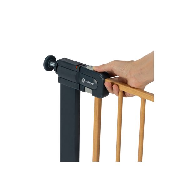 SAFETY 1ST ZÁBRANA EASY CLOSE METAL WOOD EFFECT - BEZPEČNOST DĚTÍ V DOMÁCNOSTI - KOUPÁNÍ A ZDRAVÍ