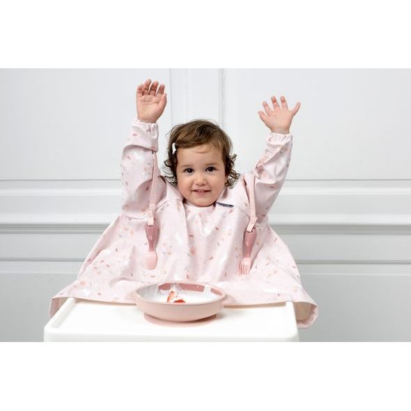 BIBADO HANDI DĚTSKÝ PŘÍBOR S KLIPEM BLUSH - LŽIČKY A PŘÍBORY - KRMENÍ