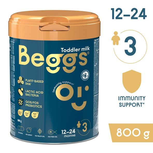 BEGGS 3 BATOLECÍ MLÉKO (800 G) - KOJENECKÁ MLÉKA - KRMENÍ