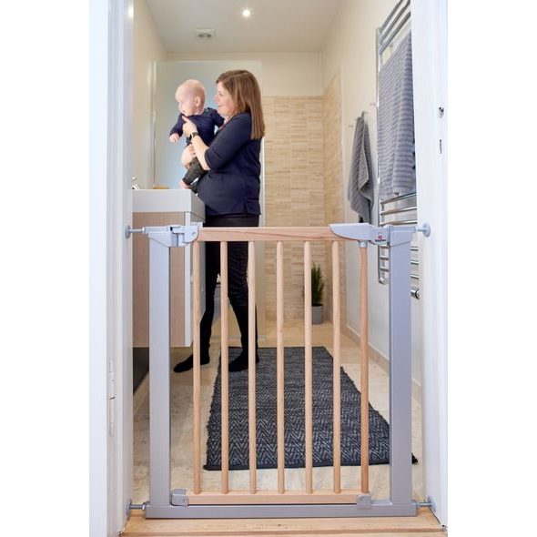 BABY DAN TLAKOVÁ ZÁBRANA BABYDAN TORA, BUK/SILVER, FSC 100% - BEZPEČNOST DĚTÍ V DOMÁCNOSTI - KOUPÁNÍ A ZDRAVÍ