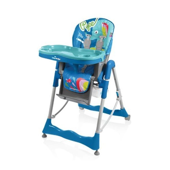 BABY DESIGN PEPE COLORS NEW 2014 - JÍDELNÍ ŽIDLIČKY PLASTOVÉ - KRMENÍ