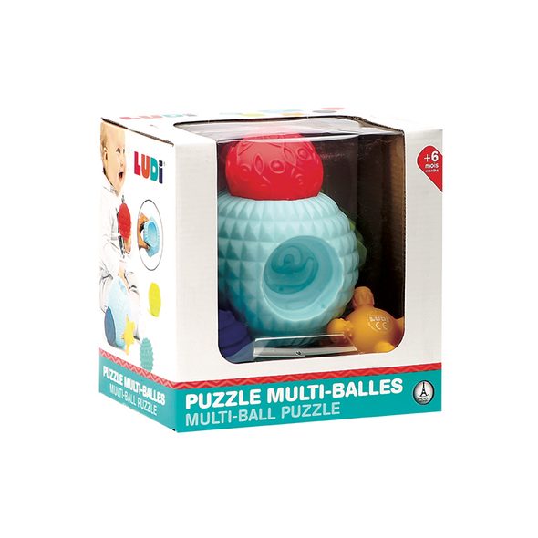 LUDI MÍČKY SENZORICKÉ PUZZLE - PUZZLE - PRO DĚTI