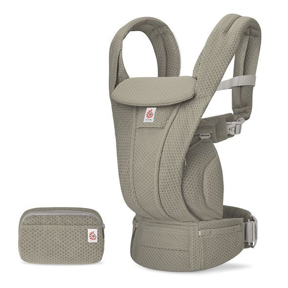 ERGOBABY OMNI DELUXE MESH - SOFT OLIVE - ERGONOMICKÁ NOSÍTKA - NOŠENÍ & SPORT