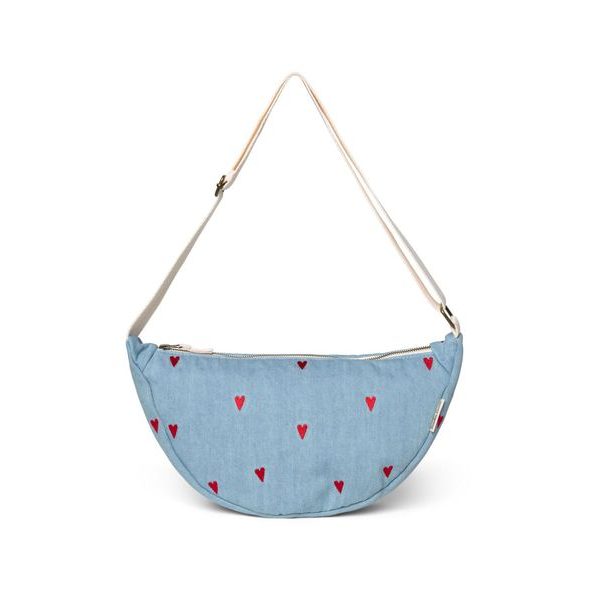 STUDIO NOOS DENIM ADULT FANNY KABELKA BLUE HEARTS - DOPLŇKY - PRO MAMINKY