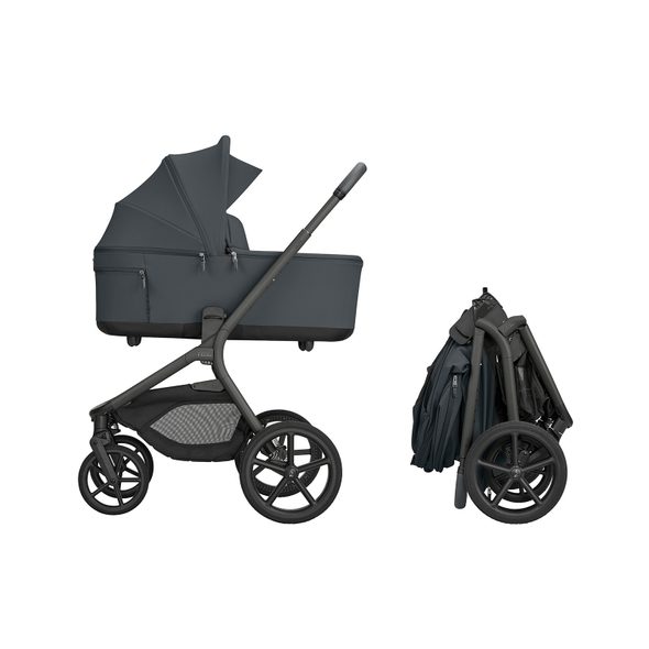 KIKKABOO KOČÁREK 2V1 GOYA PLATINUM GRAPHITE - DVOJKOMBINACE - KOČÁRKY A PŘÍSLUŠENSTVÍ