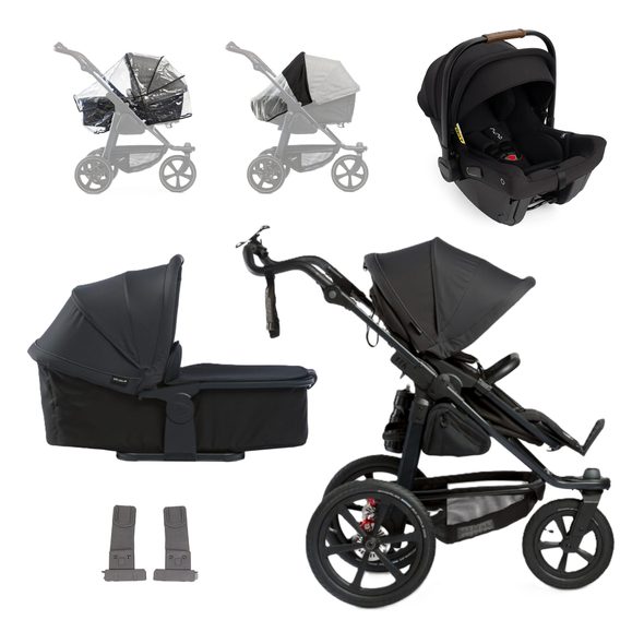 TFK SET PRO 2024 FRAME PRO + CARRYCOT PRO COMBI + PŘÍSLUŠENSTVÍ + NUNA PIPA™ URBN - TROJKOMBINACE - KOČÁRKY A PŘÍSLUŠENSTVÍ