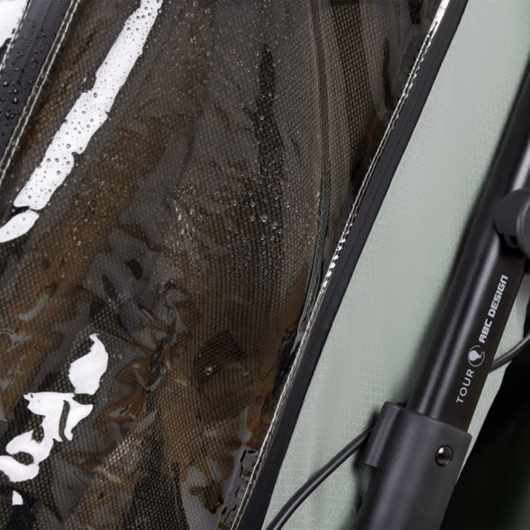 ABC DESIGN BIKE TRAILER TOUR OLIVE - CYKLOSEDAČKY A VOZÍKY ZA KOLO - NOŠENÍ & SPORT