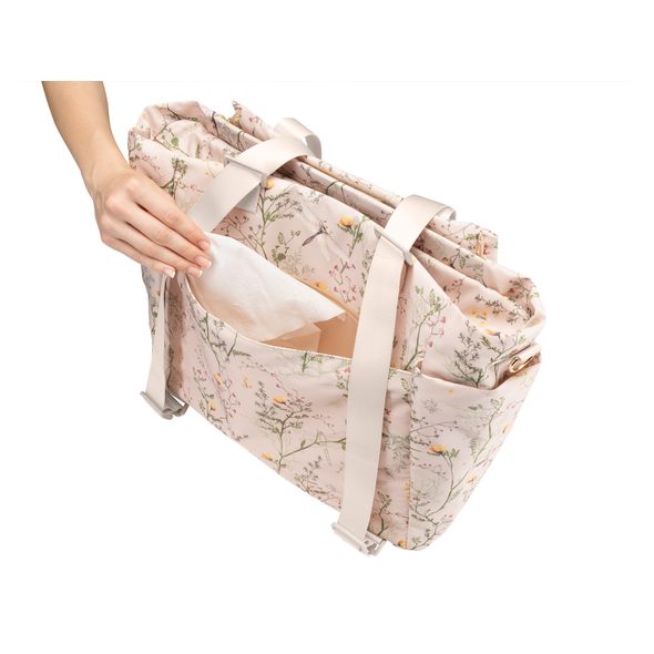 KIKKABOO PŘEBALOVACÍ TAŠKA FLORENCE SECRET GARDEN BEIGE - PŘEBALOVACÍ TAŠKY - KOČÁRKY A PŘÍSLUŠENSTVÍ