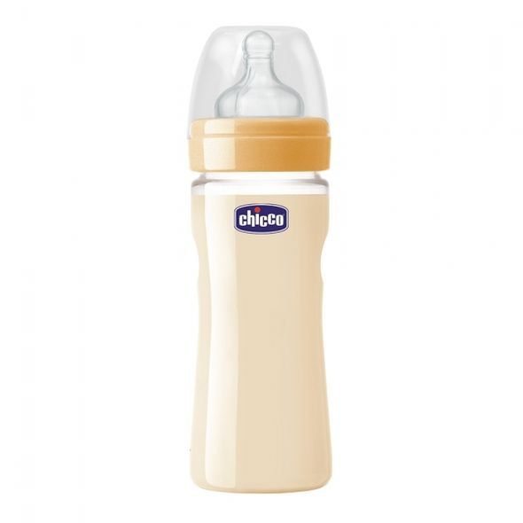 CHICCO FYZIOLOGICKÁ PES LÁHEV,250ML,SILIKONOVÝ DUDLÍK,NORMÁLNÍ PRŮTOK - KOJENECKÉ LAHVE - KRMENÍ