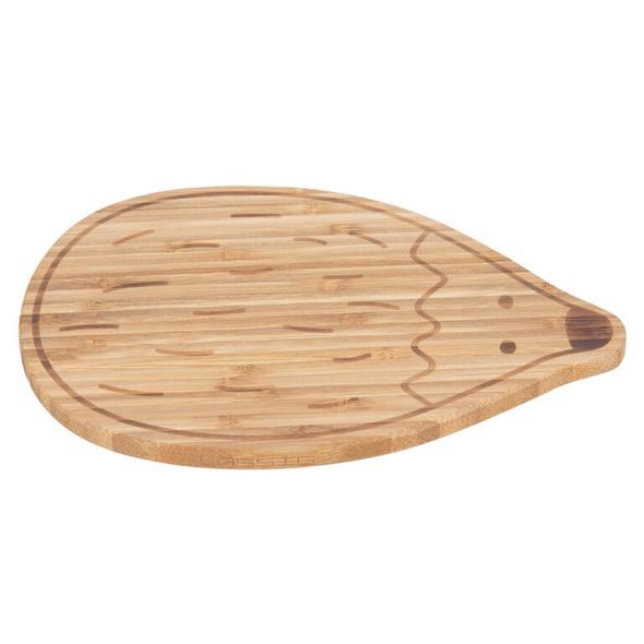 LÄSSIG BREAKFAST BOARD BAMBOO WOOD GARDEN EXPLORER HEDGEHOG - MISKY, TALÍŘKY A PODLOŽKY - KRMENÍ