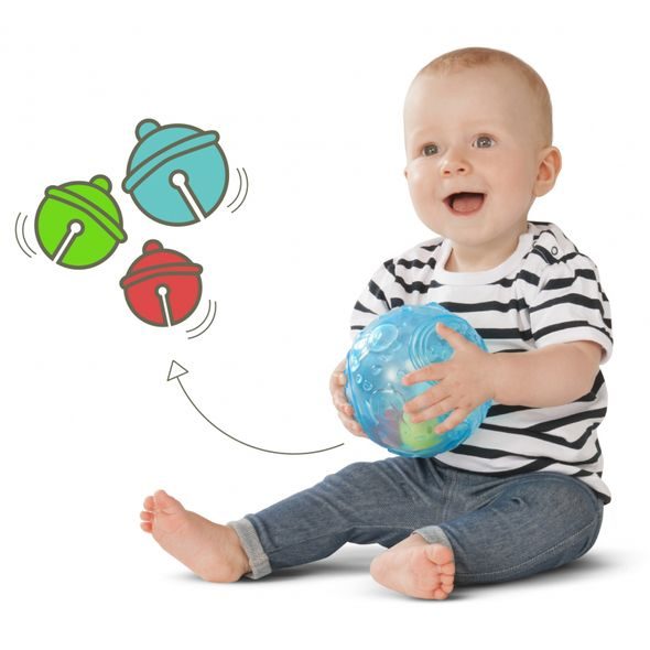 VULLI SENZORICKÝ MÍČ ŽIRAFA SOPHIE PRŮMĚR 12CM - SENZORICKÉ HRAČKY - PRO DĚTI