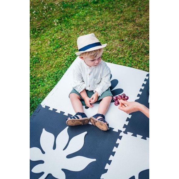 MOMI HRACÍ PODLOŽKA PĚNOVÉ PUZZLE FELI ČERNÉ - HRACÍ PODLOŽKY NA ZEM - SPINKÁNÍ