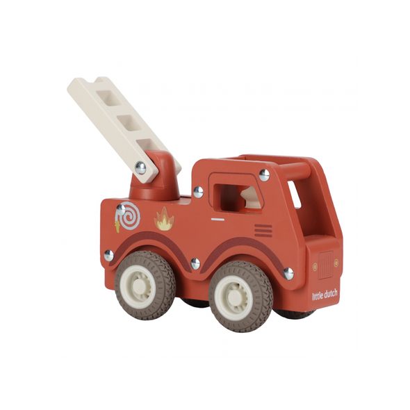 LITTLE DUTCH HASIČSKÉ AUTO DŘEVĚNÉ - LITTLE DUTCH - PRO DĚTI