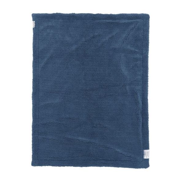 MEYCO DEKA DO POSTÝLKY WAFFLE TEDDY FLEECE - INDIGO - DĚTSKÉ DEKY PRO MIMINKA - SPINKÁNÍ