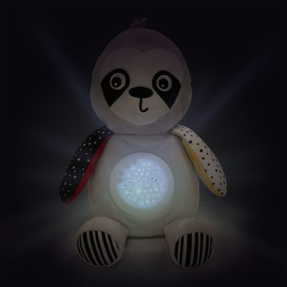 CANPOL BABIES SENZORICKÁ HRAČKA S MELODIEMI A PROJEKTOREM 3V1 BABIESBOO LENOCHOD - SENZORICKÉ HRAČKY - PRO DĚTI