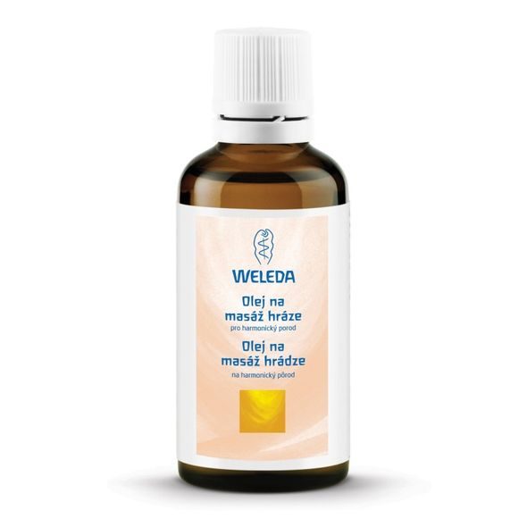 WELEDA OLEJ NA MASÁŽ HRÁZE 50ML - BEZPEČNOST A LÉKÁRNA - KOUPÁNÍ A ZDRAVÍ