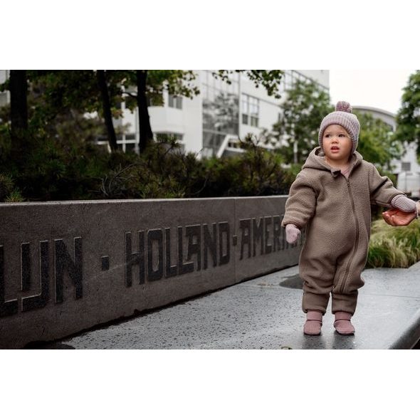 LODGER ZIMNÍ KOMBINÉZA TEDDY BUFFALO 3 - 6 MĚSÍCŮ - ZIMNÍ KOMBINÉZY - PRO DĚTI