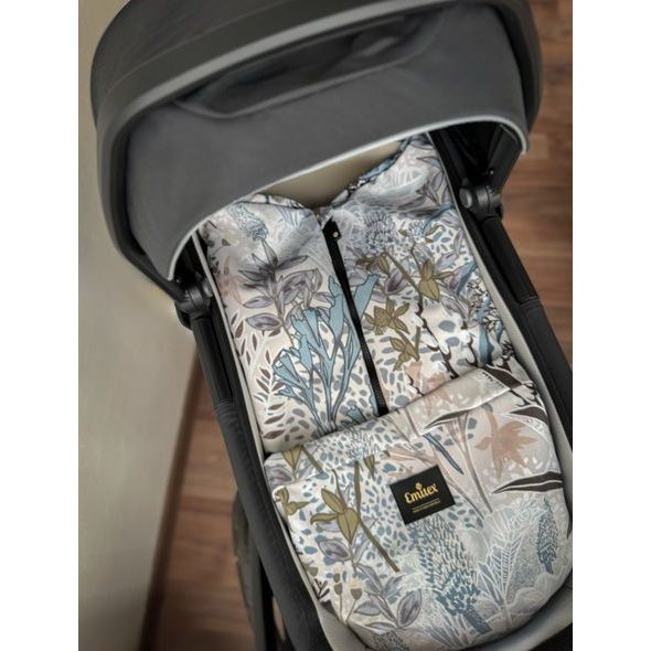 EMITEX FUSAK 2V1 COCOON SOFTSHELL LUMIBLOOMS - FUSAKY DO KOČÁRKU - KOČÁRKY A PŘÍSLUŠENSTVÍ